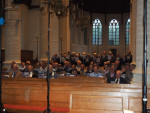 .....en de officiële opnames zijn begonnen. Heerlijk zingen met de gastzangers.